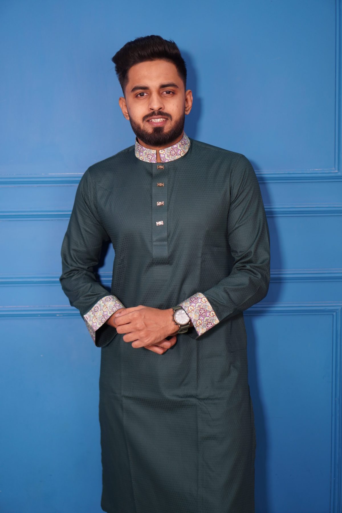 Panjabi for Men's - Chacoal style fashion 1 - Image 1